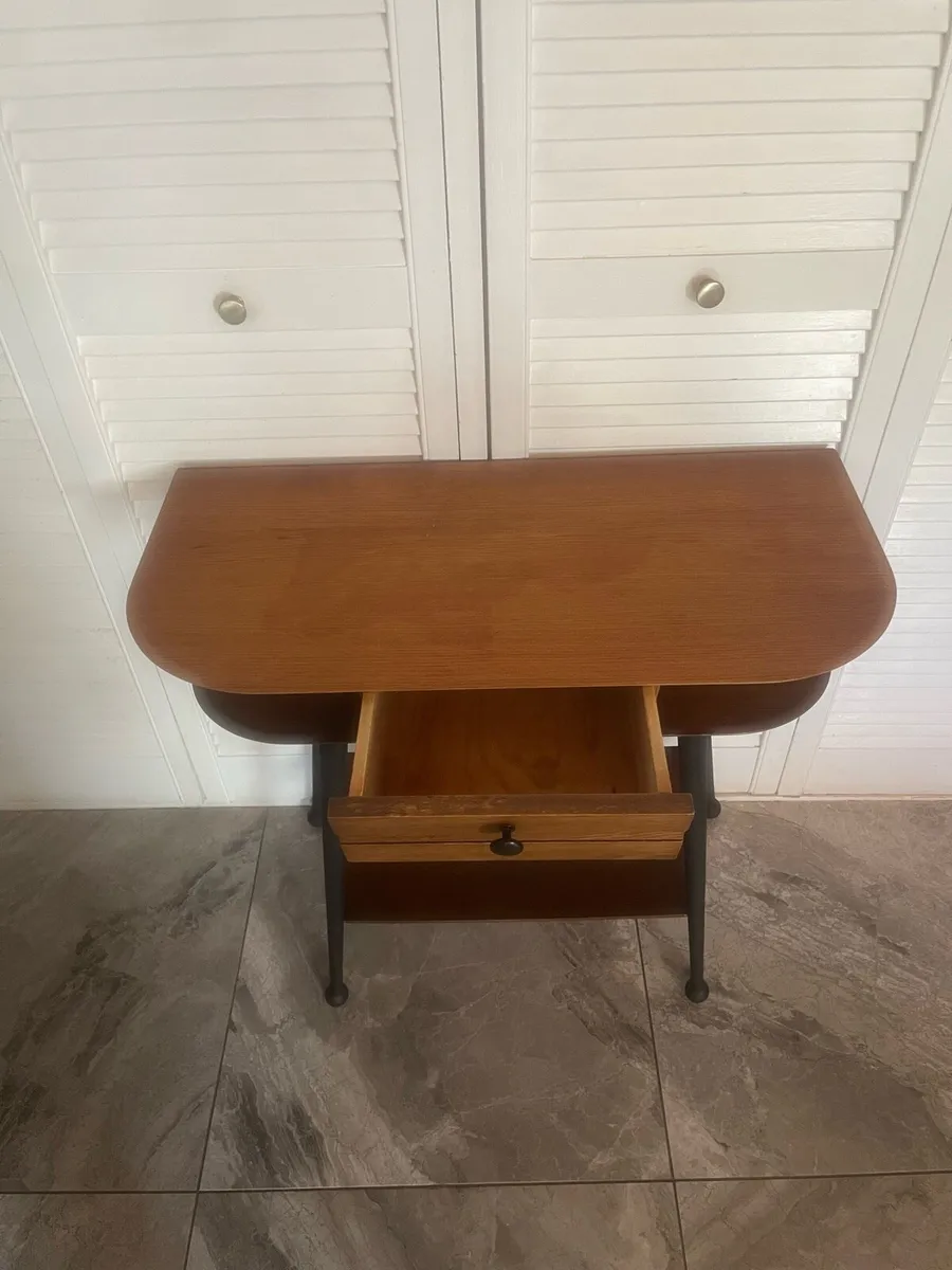 Mid century console table - Image 4