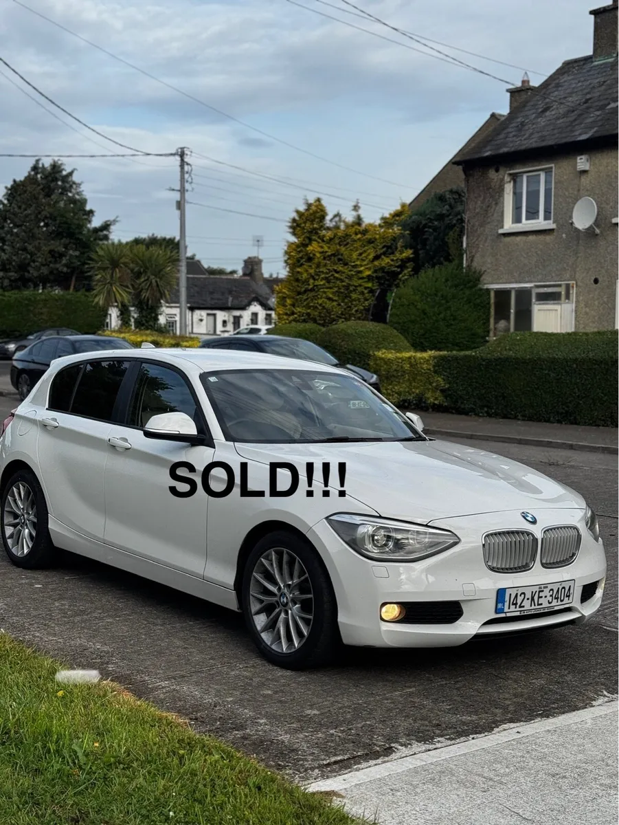 Bmw 116 Auto 39000kms Cream Leather Heated Seats - Image 1
