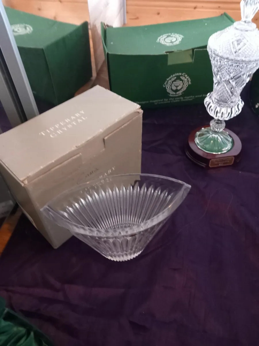 Galway crystal and royal tara items all new - Image 1