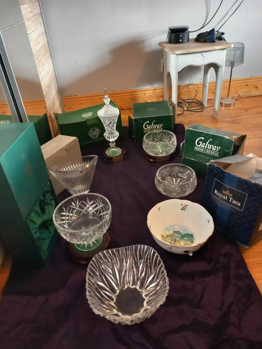 Galway crystal and royal tara items all new - Image 3
