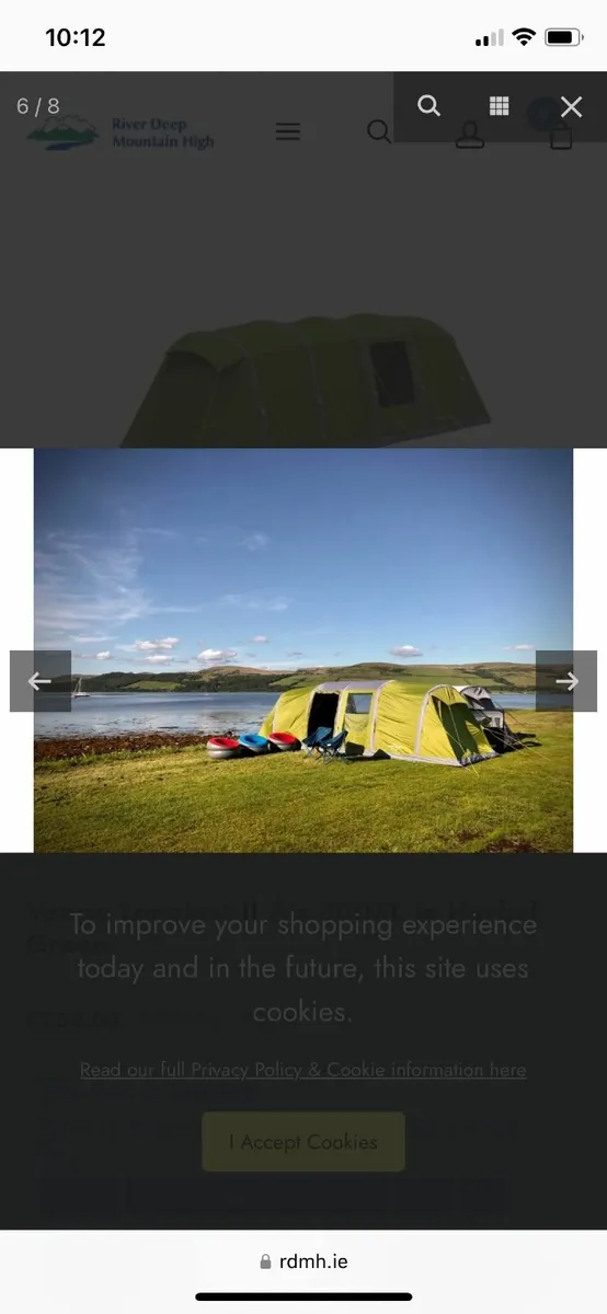 800 XL Longleat 8 man tent - Image 2