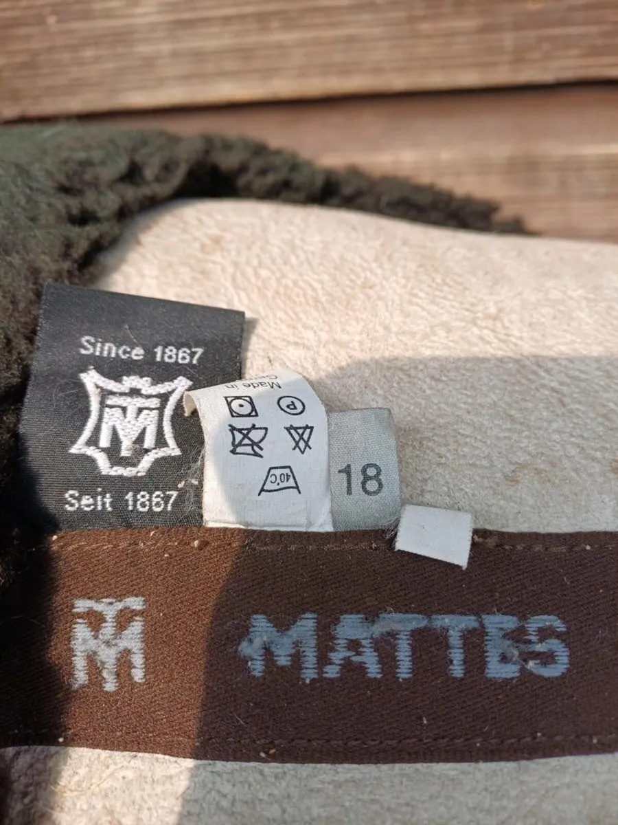 Mattes full sheepskin numnah - Image 3