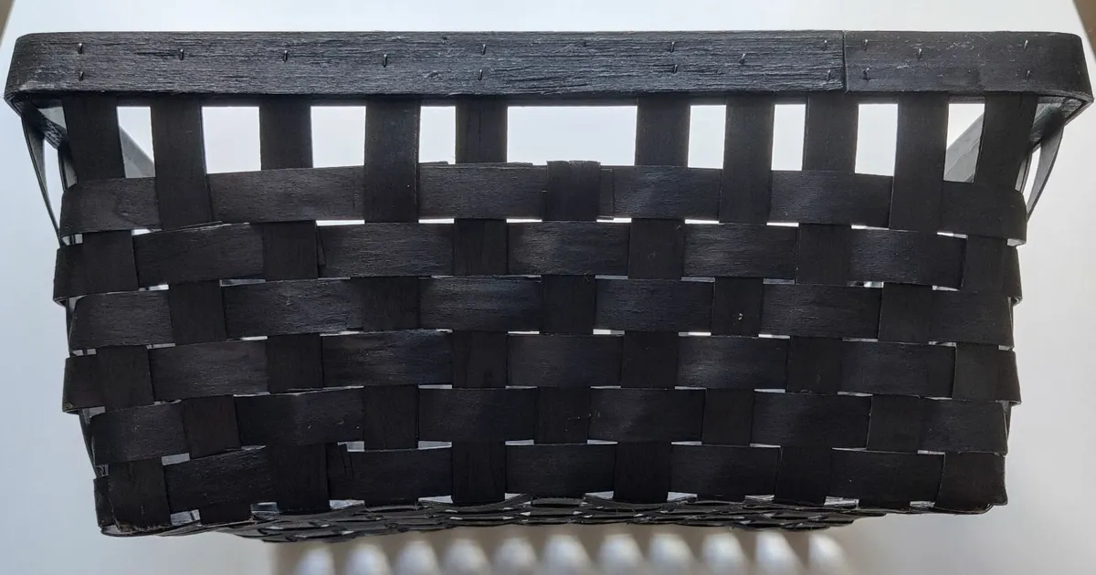 4 IKEA KNARRA Black Baskets – €20 for all - Image 3