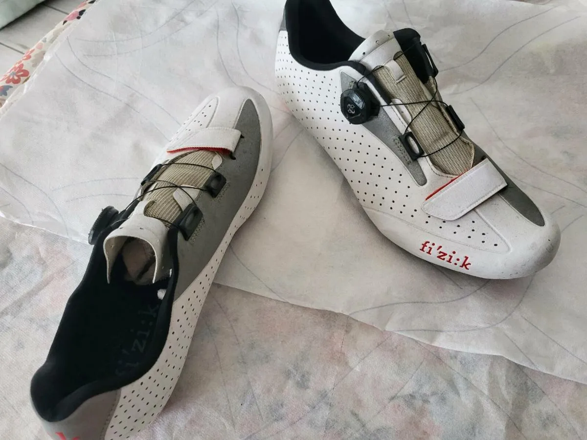 Size 11 (46) Sidi & Fizik Cycling shoes - Image 1