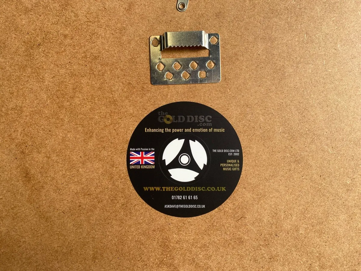 Signed Framed Vinil - Image 3