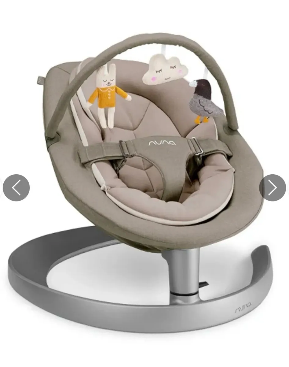 Nuna LEAF Grow Baby Lounger and Toy Bar - Image 1