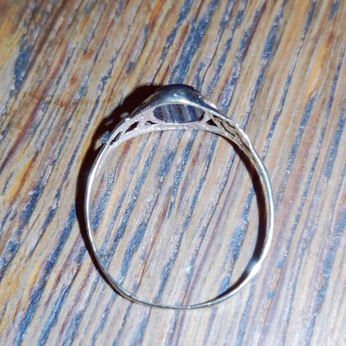 LARGE ONYX TRELLIS, 9CT Gold Vintage Signet Ring ! - Image 3