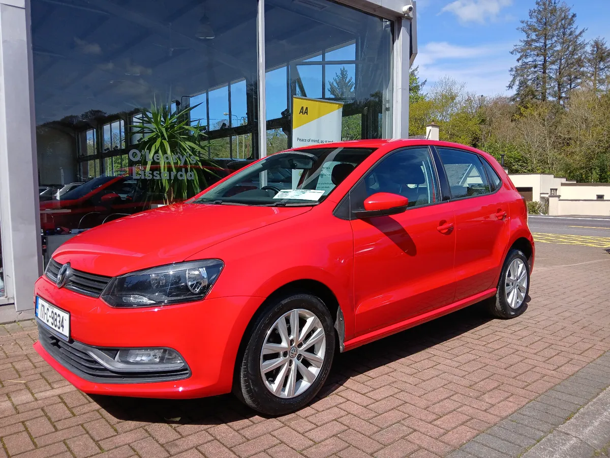 2017 Polo 1.0 5Dr Trend, Flash Red, 95km. - Image 2