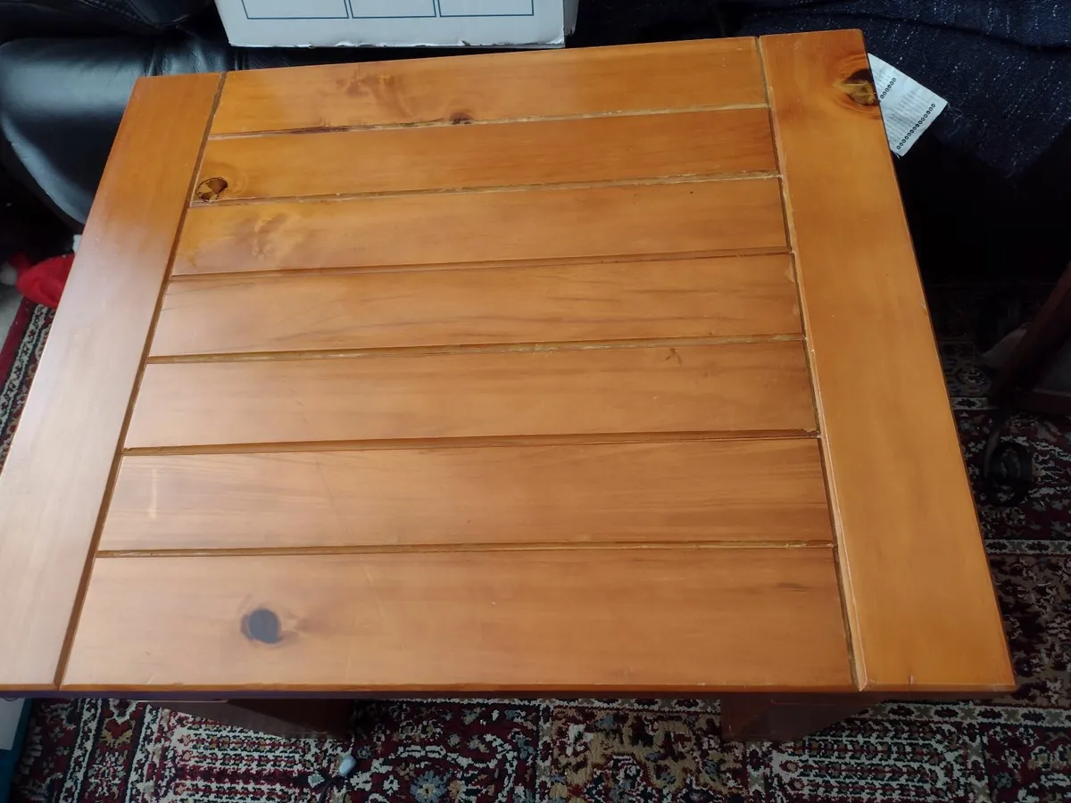 Solid wood coffee table - Image 3