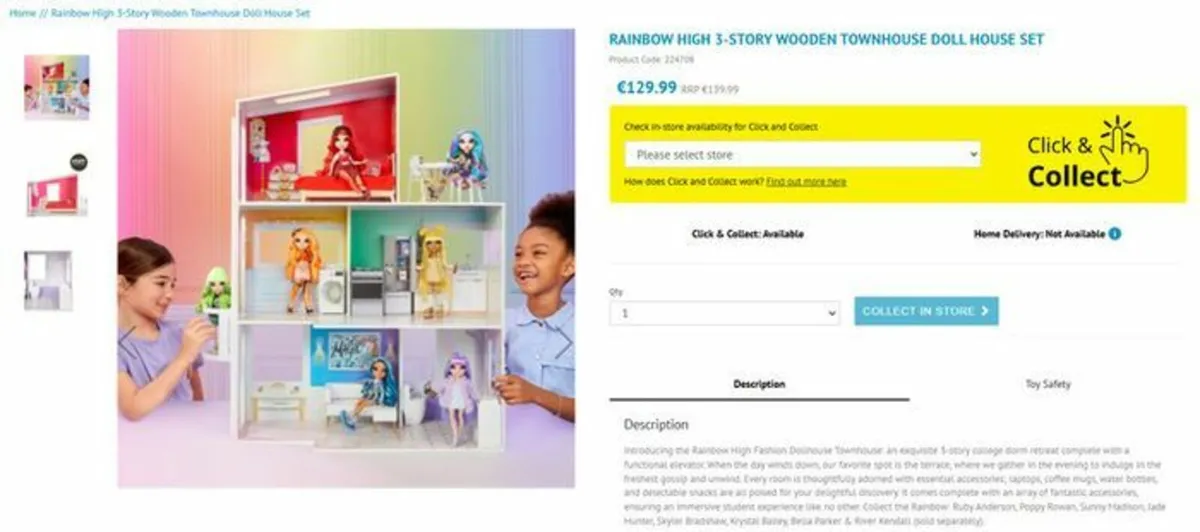 Rainbow High Townhouse Doll House. - Image 3