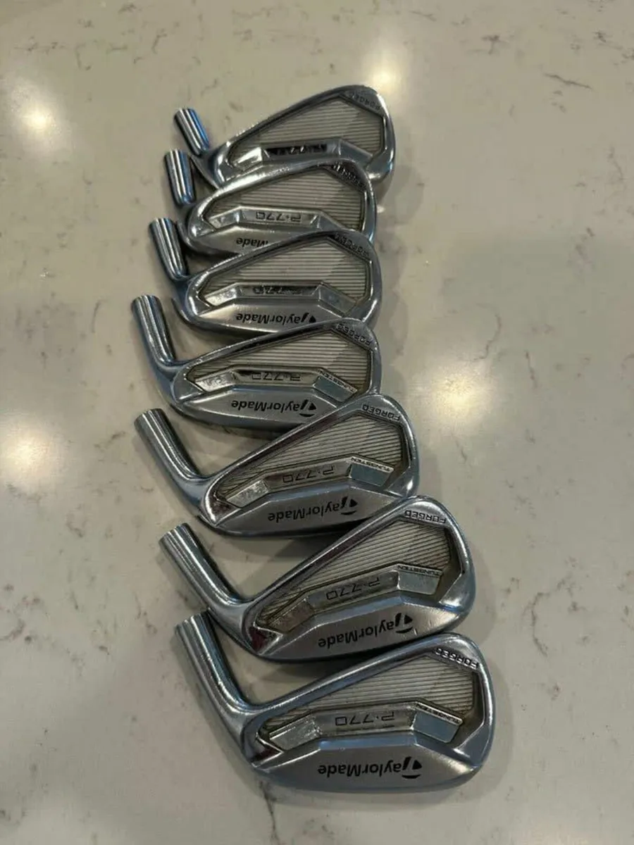 taylormade p770 iron heads 4-PW 2017 Model - Image 1