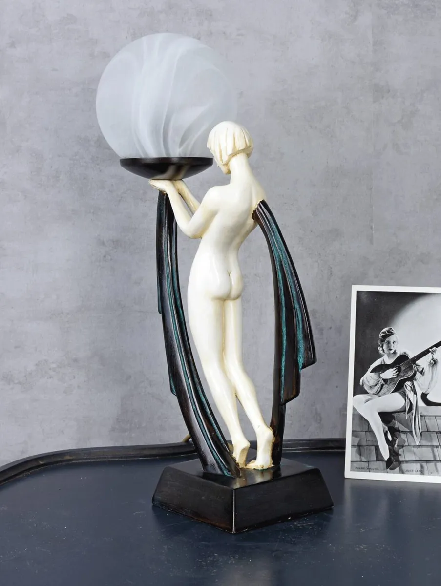 Antique style Light with Sphere Shade Dancer Art D - Image 4