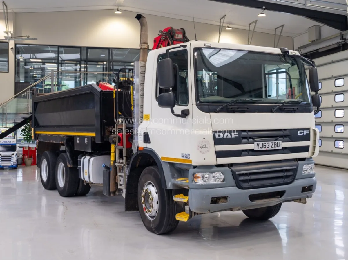 2013 (63) DAF CF 75.360 TIPPER 26 TONNE 6X4 - Image 1