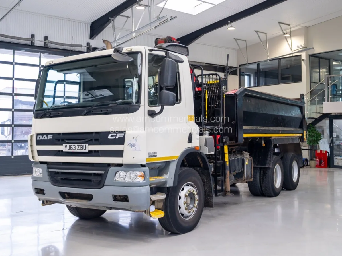 2013 (63) DAF CF 75.360 TIPPER 26 TONNE 6X4 - Image 3