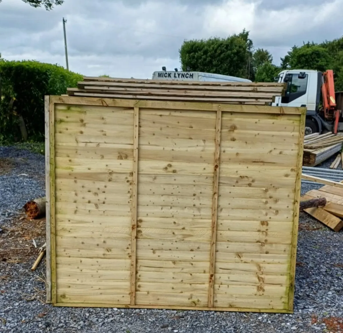 Ship Lap Fence Panels 1.5m x 1.8m - Image 1