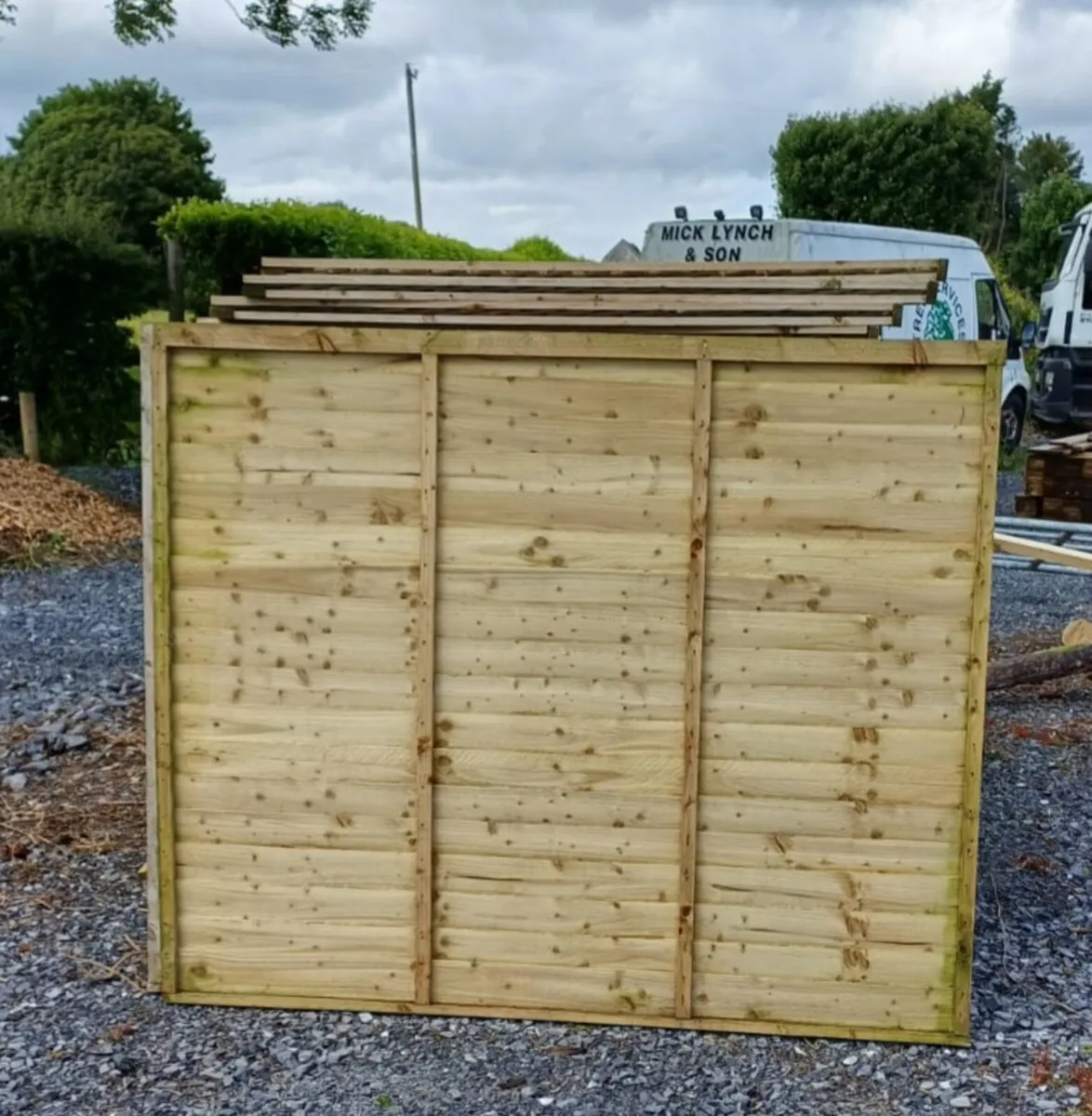 Ship Lap Fence Panels 1.5m x 1.8m - Image 2