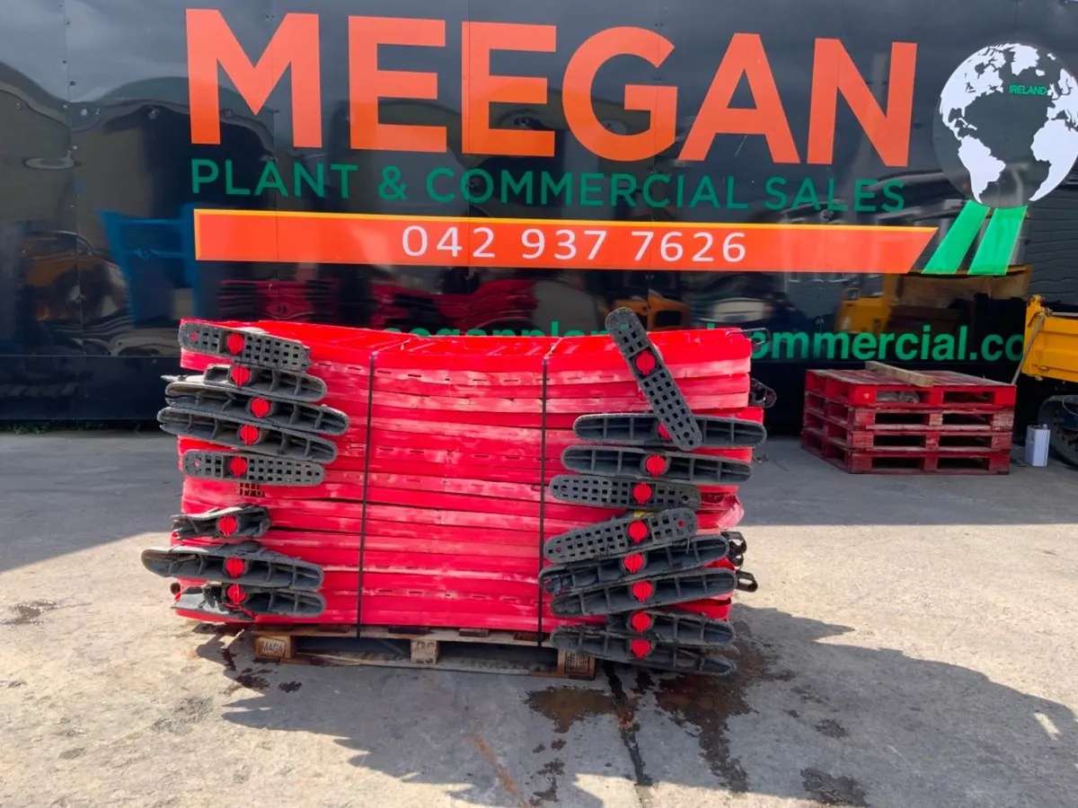 19 of  PVC PEDESTRIAN plastic BARRIERS.....465. - Image 1