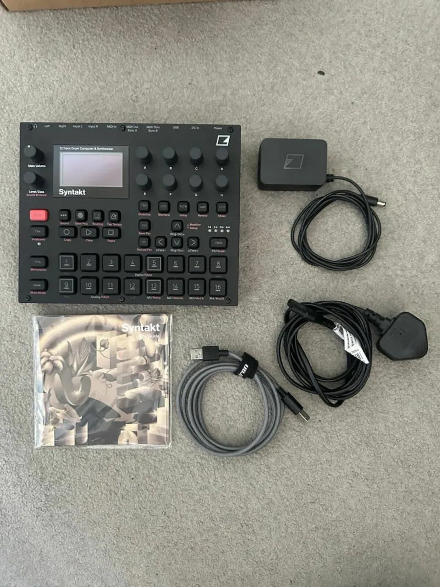 Elektron Syntakt 12-Track Drum Computer Synth - Image 2