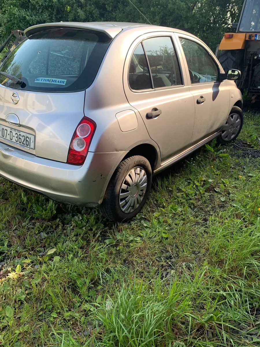 07 Nissan Micra 1.2 nct 3/26 tax 5/25 - Image 2
