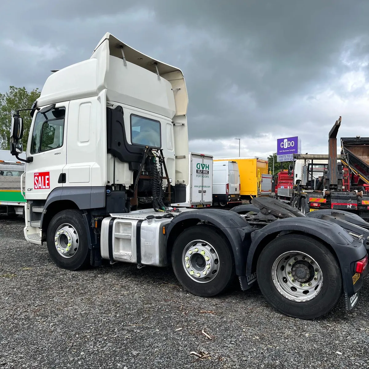 2019 DAF CF 480 Midlift and steer Artic Unit - Image 3