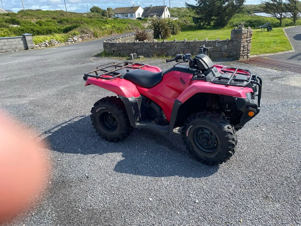 2017 honda 420 - Image 1