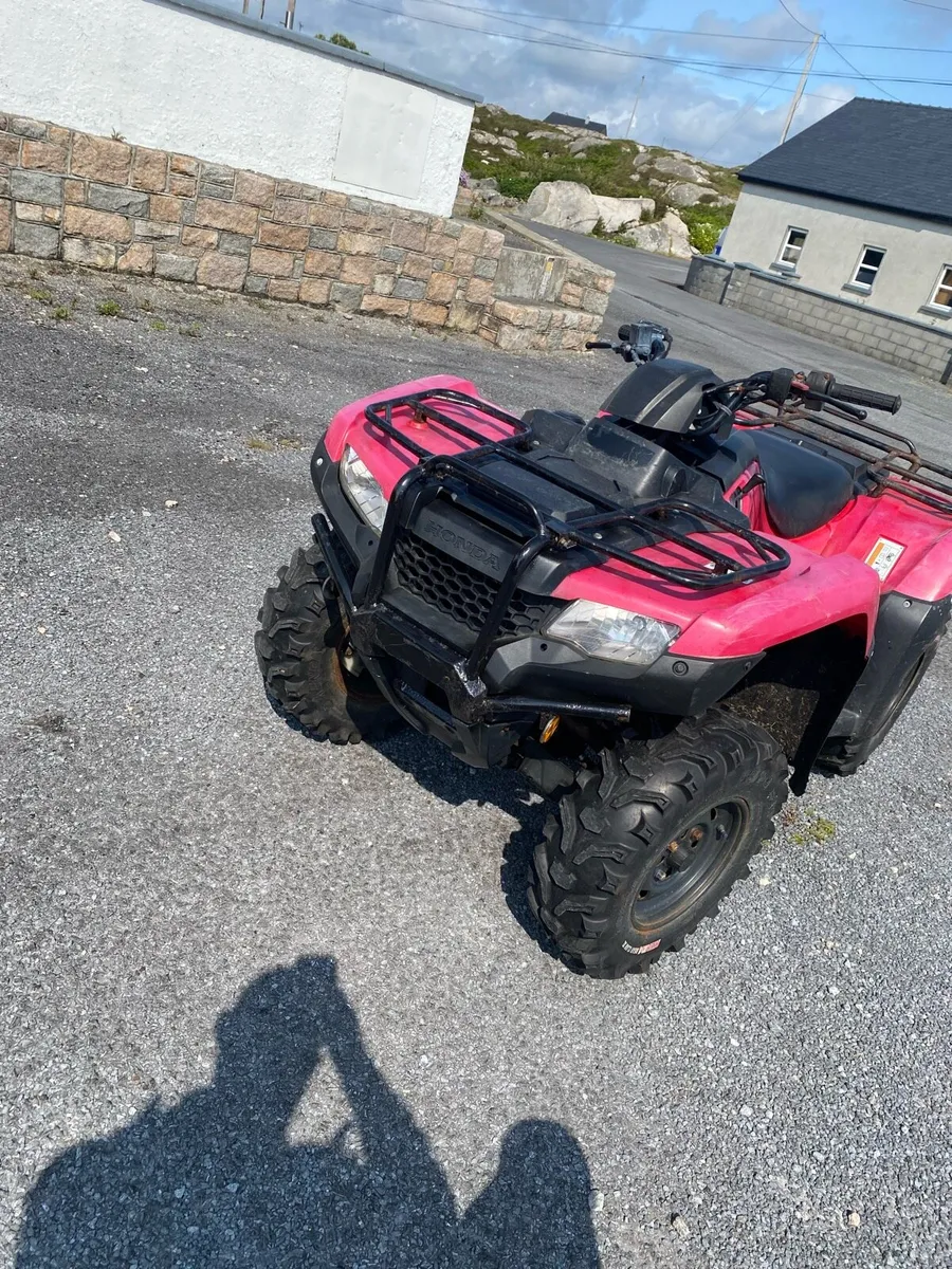 2017 honda 420 - Image 4