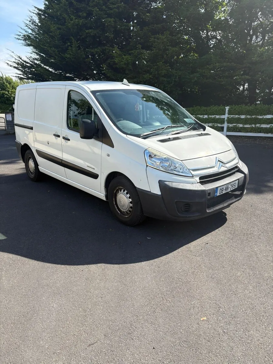 2008 Citroen dispatch tax till 6/25 Doe 7/25 - Image 1