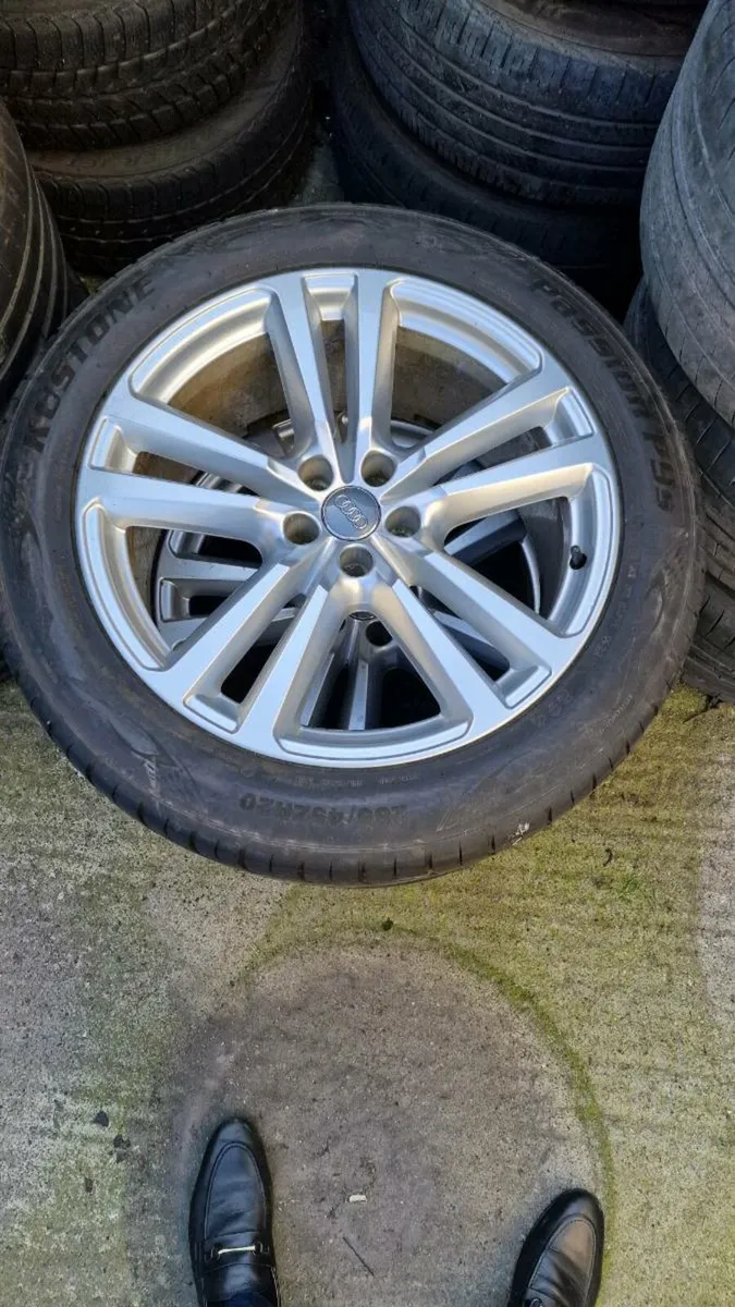 Audi, Q5, 20", Full set - Genuine - Image 3