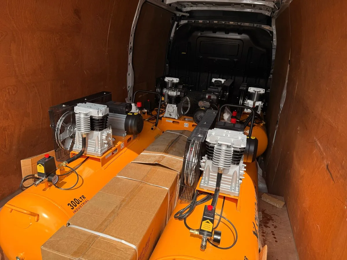 BRAND NEW INDUSTRIAL USE AIR COMPRESSORS - Image 1