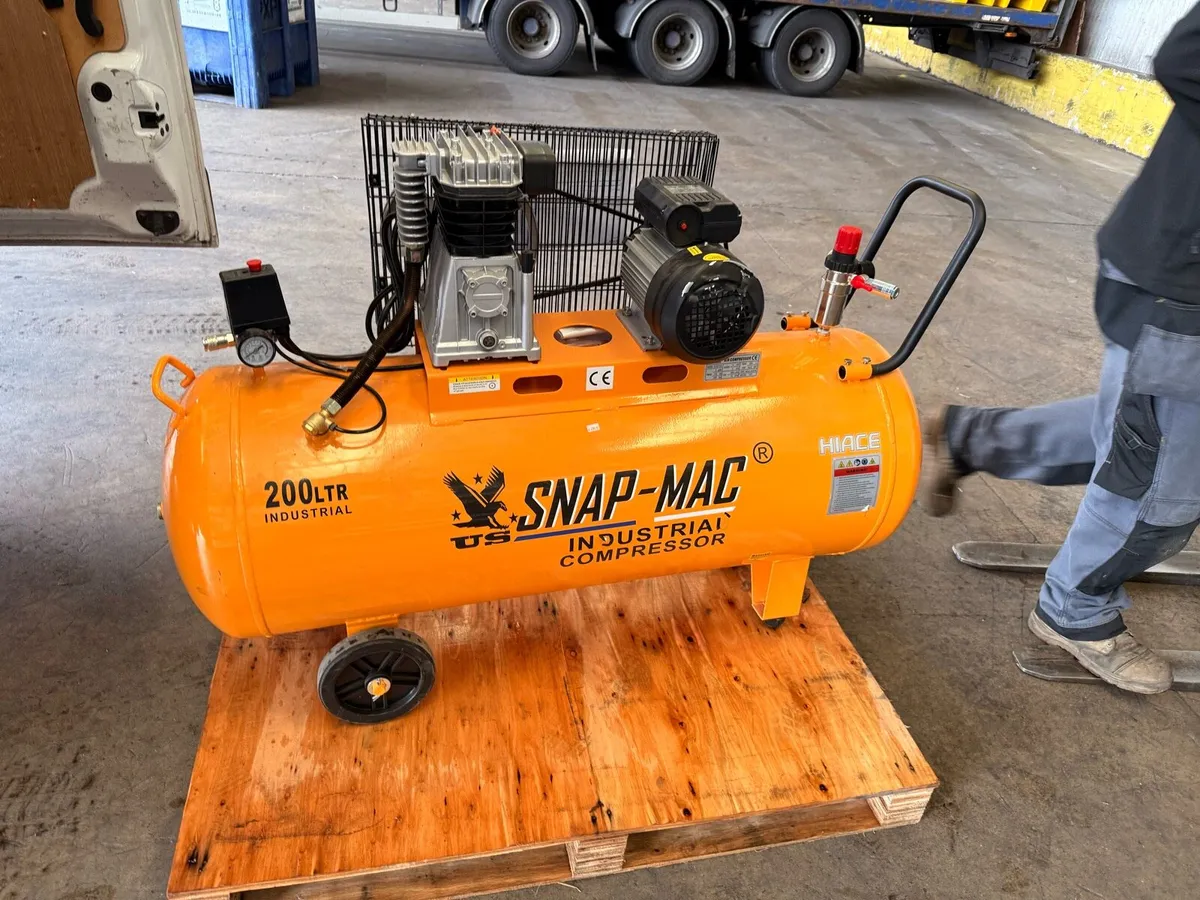 BRAND NEW INDUSTRIAL USE AIR COMPRESSORS - Image 2