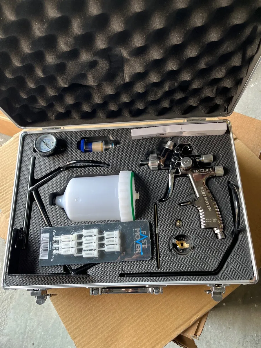 Fast mover spray gun, new
