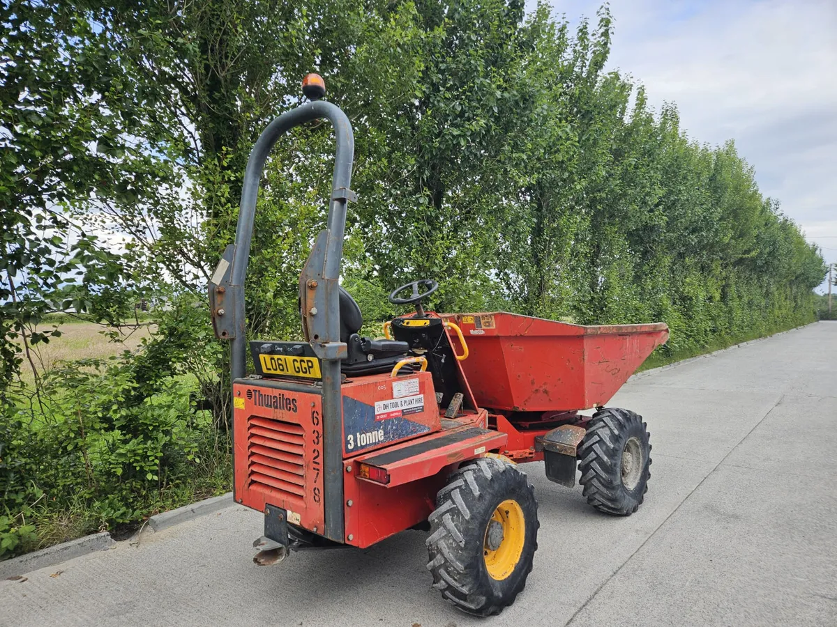 Thwaites 3 Ton Swivel Dumper - Image 2