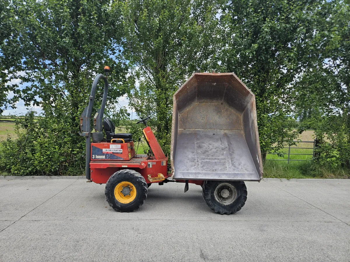 Thwaites 3 Ton Swivel Dumper - Image 3