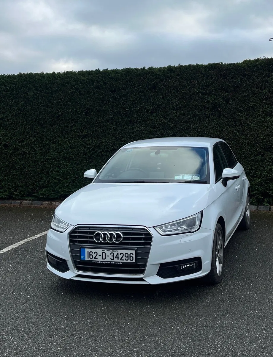 White Audi A1 low mileage NCT until Feb 2026 - Image 1