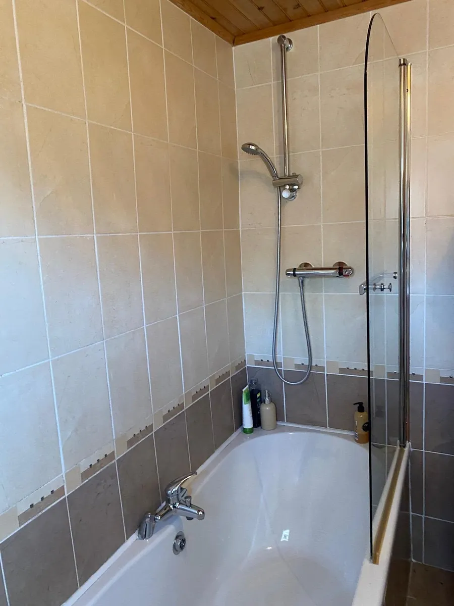 Bath and glass door - Image 2