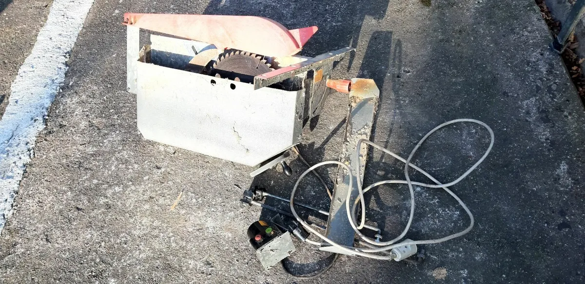 Rip saw motor
