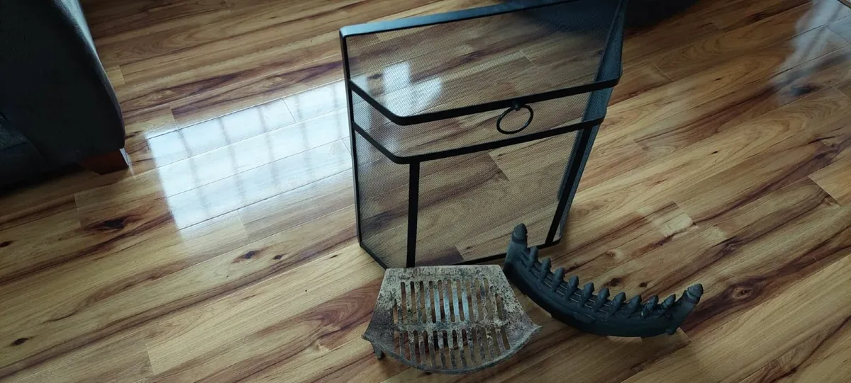 Fire guard and grate - Image 1