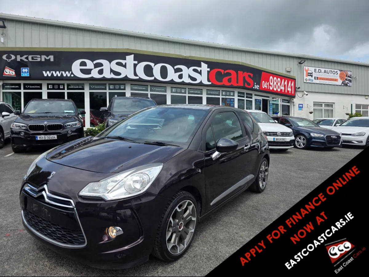 Citroen DS 3 ( 142 REG 1.2 AUTOMATIC LEATHER  SEAT - Image 1