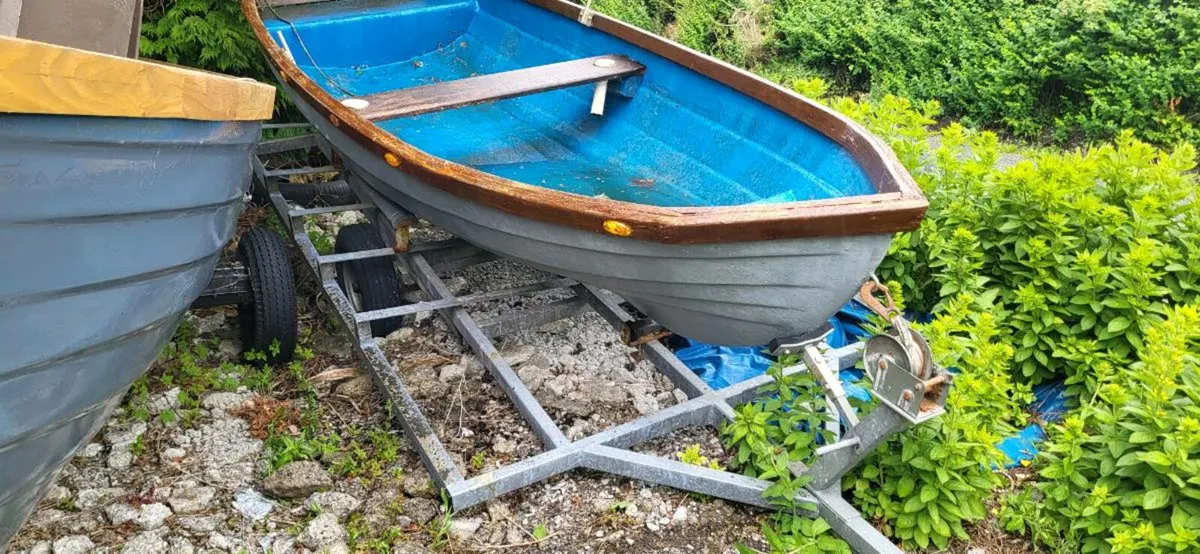 14f boat and trailer - Image 1