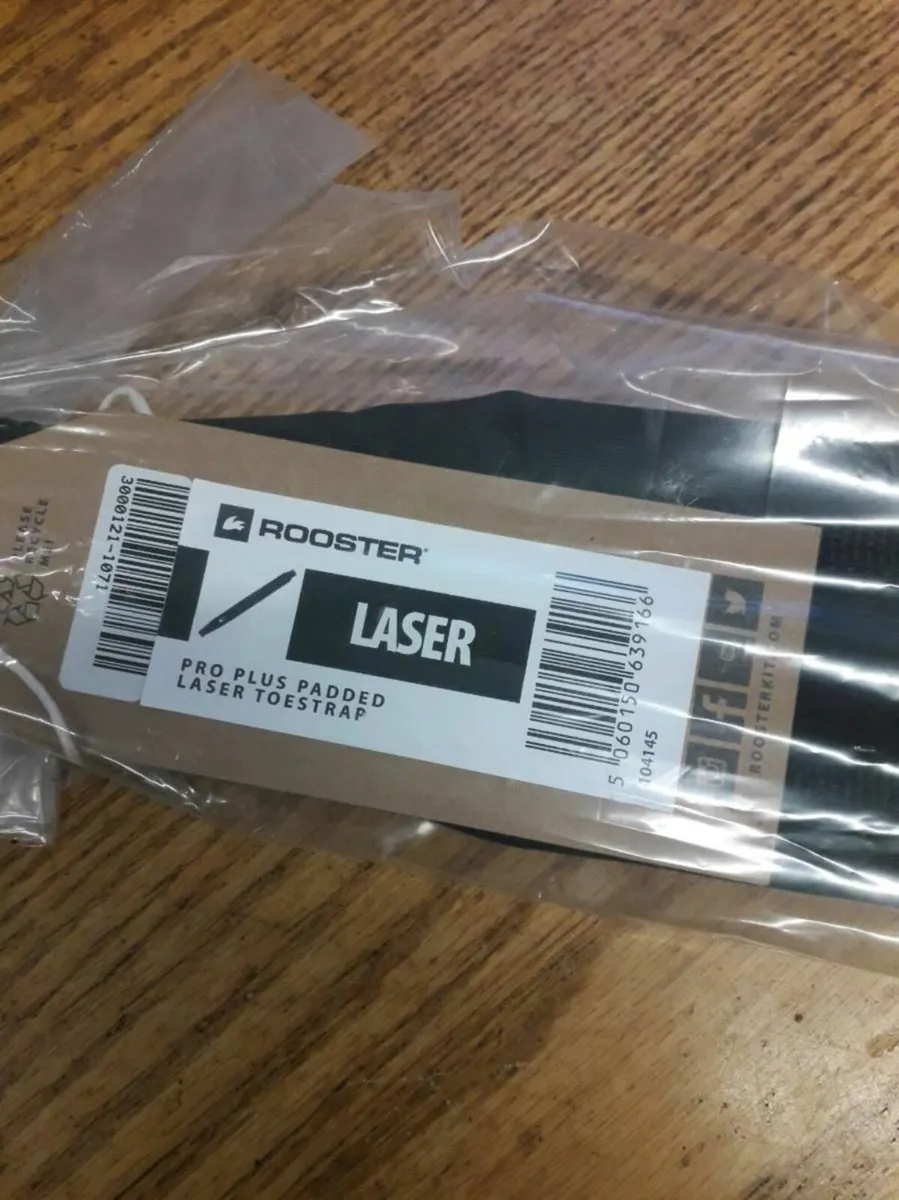 SALE : New padded R00STER Laser ILCA toe straps - Image 1