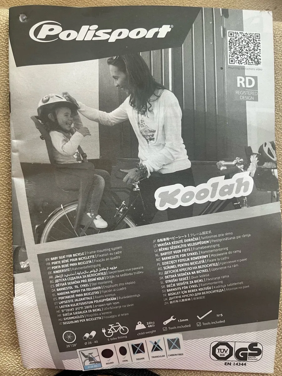 Child bicycle seat - Image 2