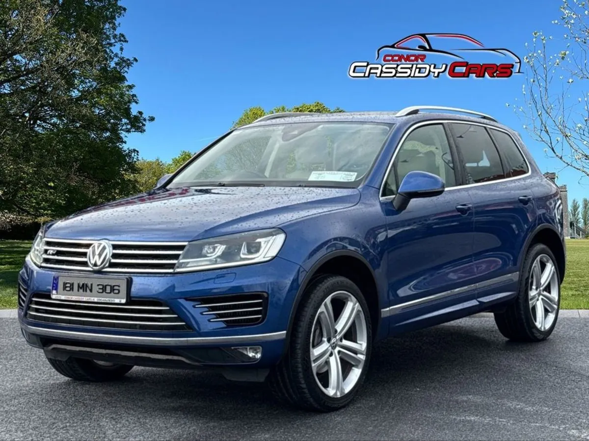 Volkswagen Touareg  r-line Lapiz Blue  3.0tdi 262 - Image 4