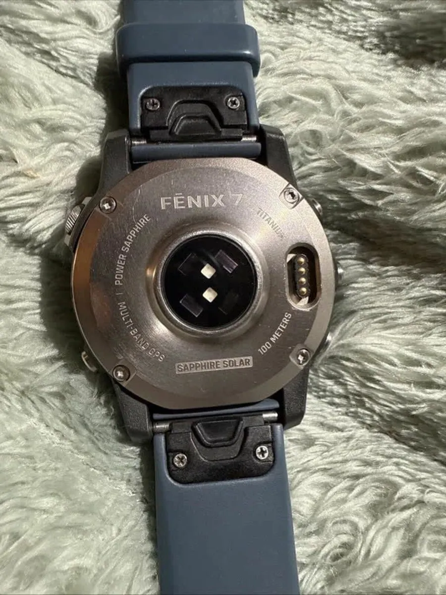 Fenix 7 Sapphire Solar Titanium GPS Smart watch - Image 2