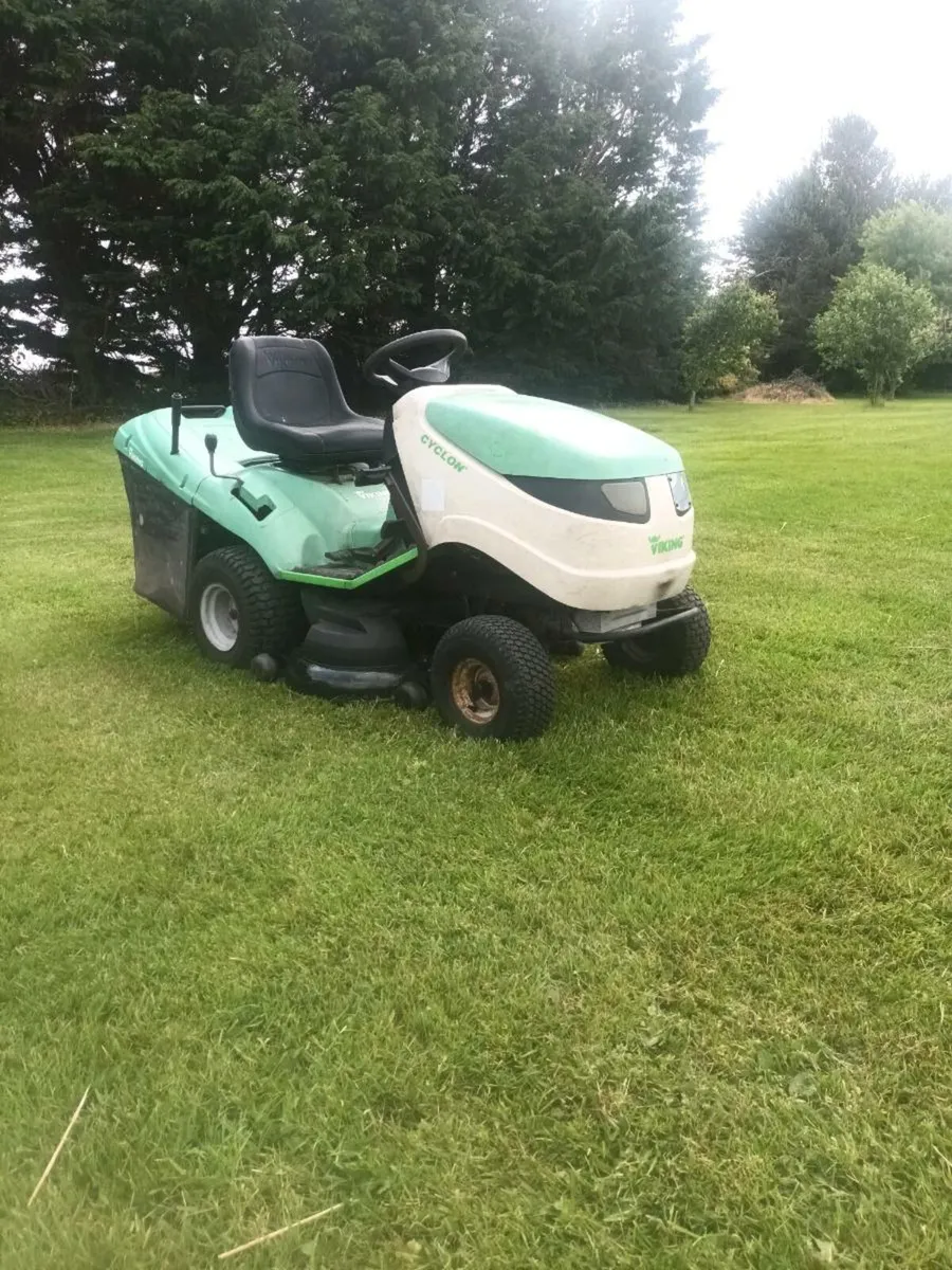 Viking Ride on Mower - Image 1