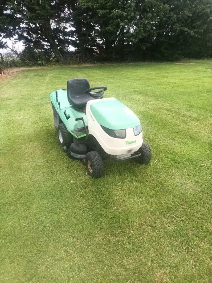 Viking Ride on Mower - Image 3
