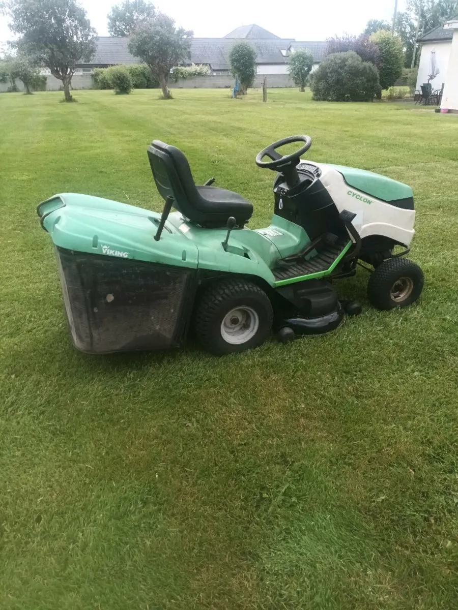 Viking Ride on Mower - Image 4