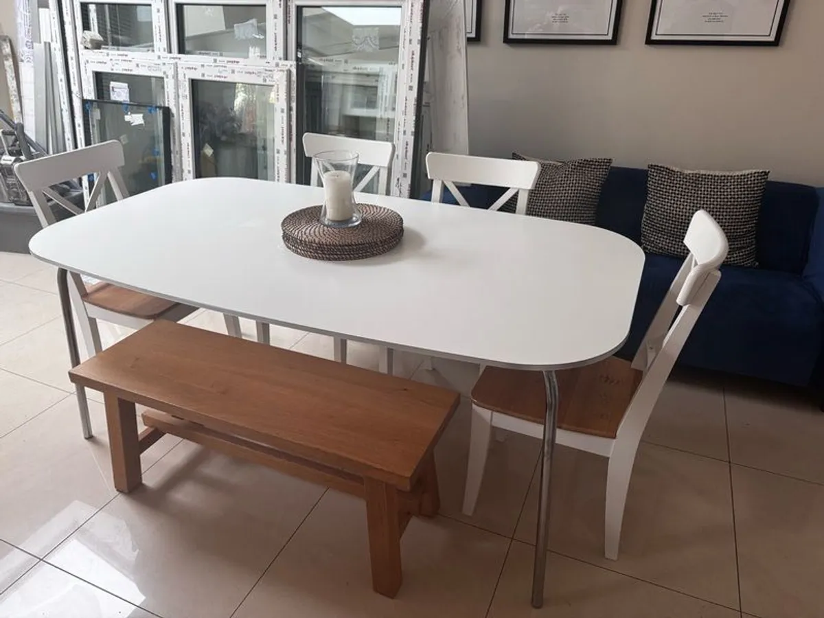 dining table & chairs - Image 1