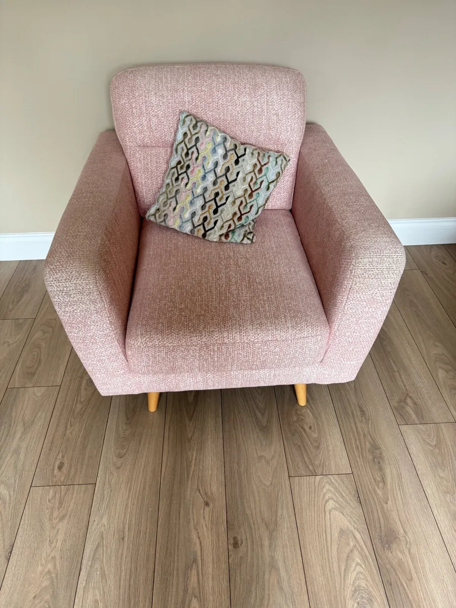 Couch 2 seater , 1 seater  and footstool - Image 3