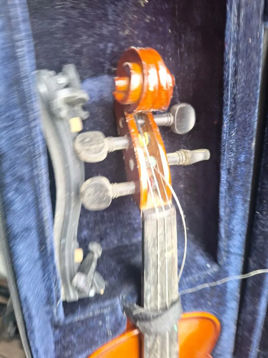 Small Violin with case - Image 3