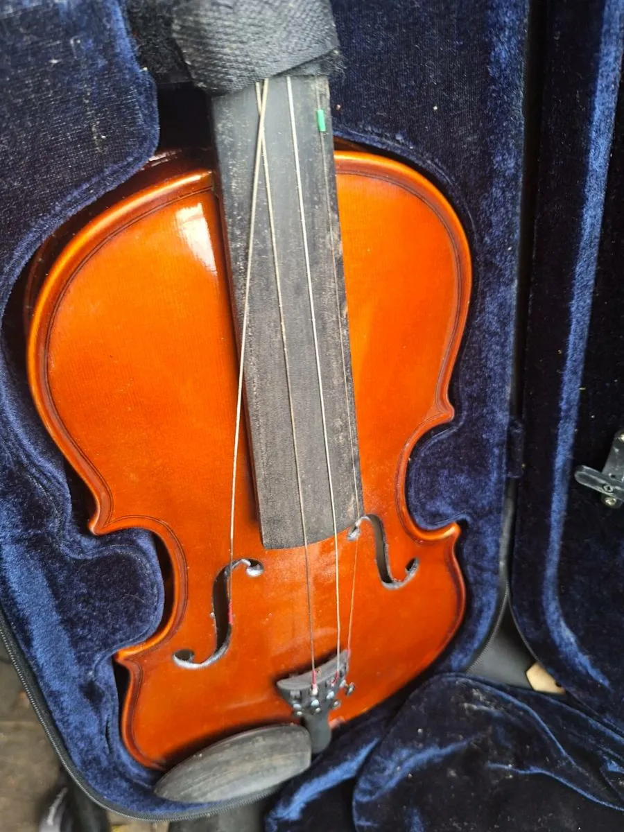 Small Violin with case - Image 4